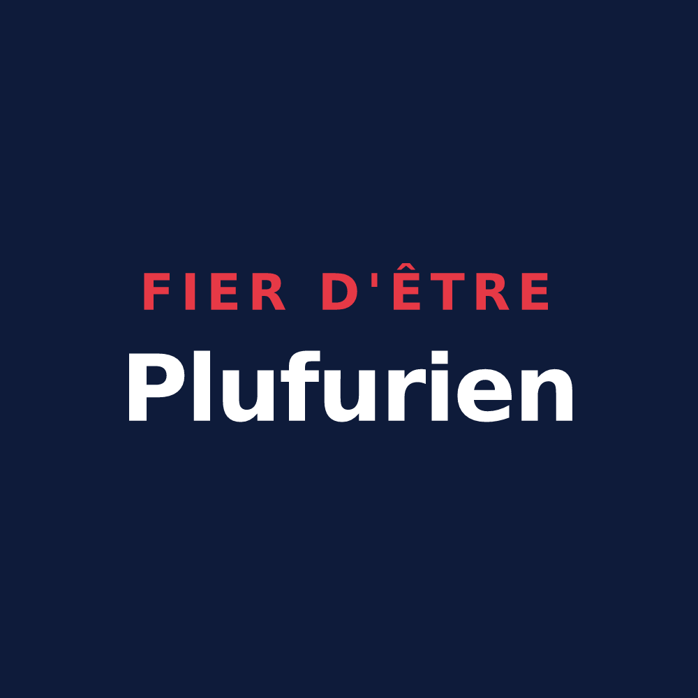 T-shirt « Fier d'être Plufurien » — design pour Plufur
