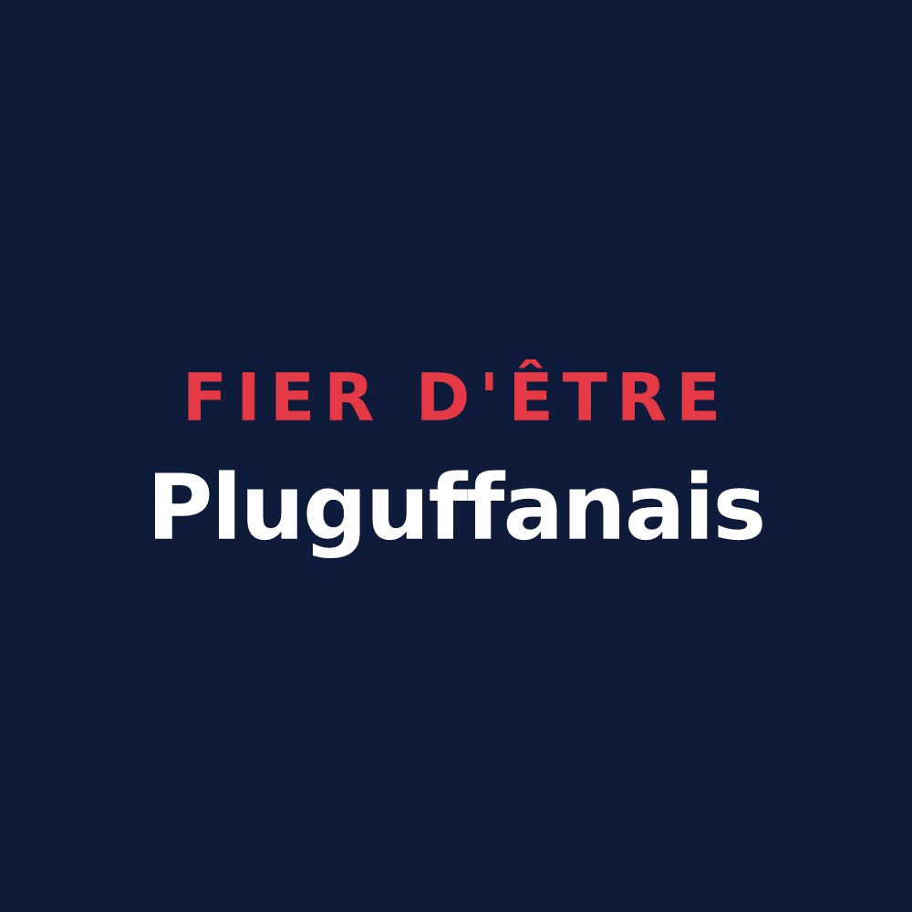 T-shirt « Fier d'être Pluguffanais » — design pour Pluguffan