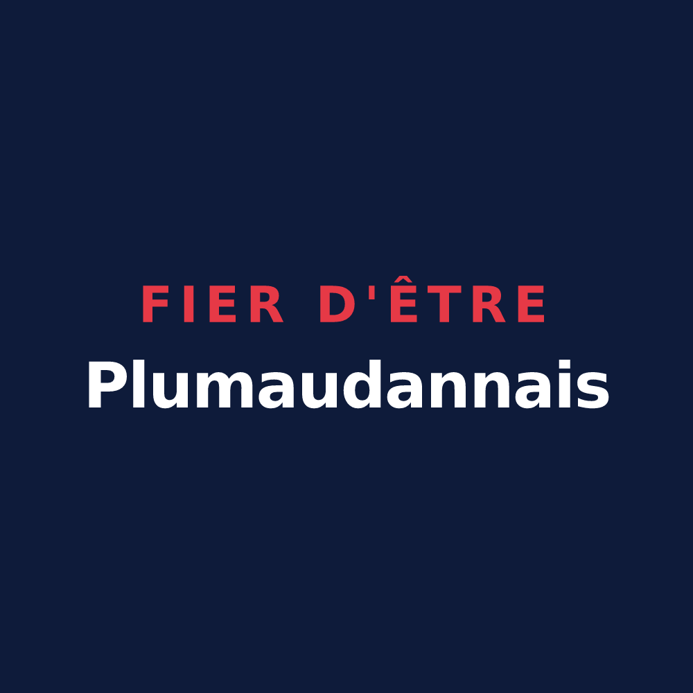 T-shirt « Fier d'être Plumaudannais » — design pour Plumaudan