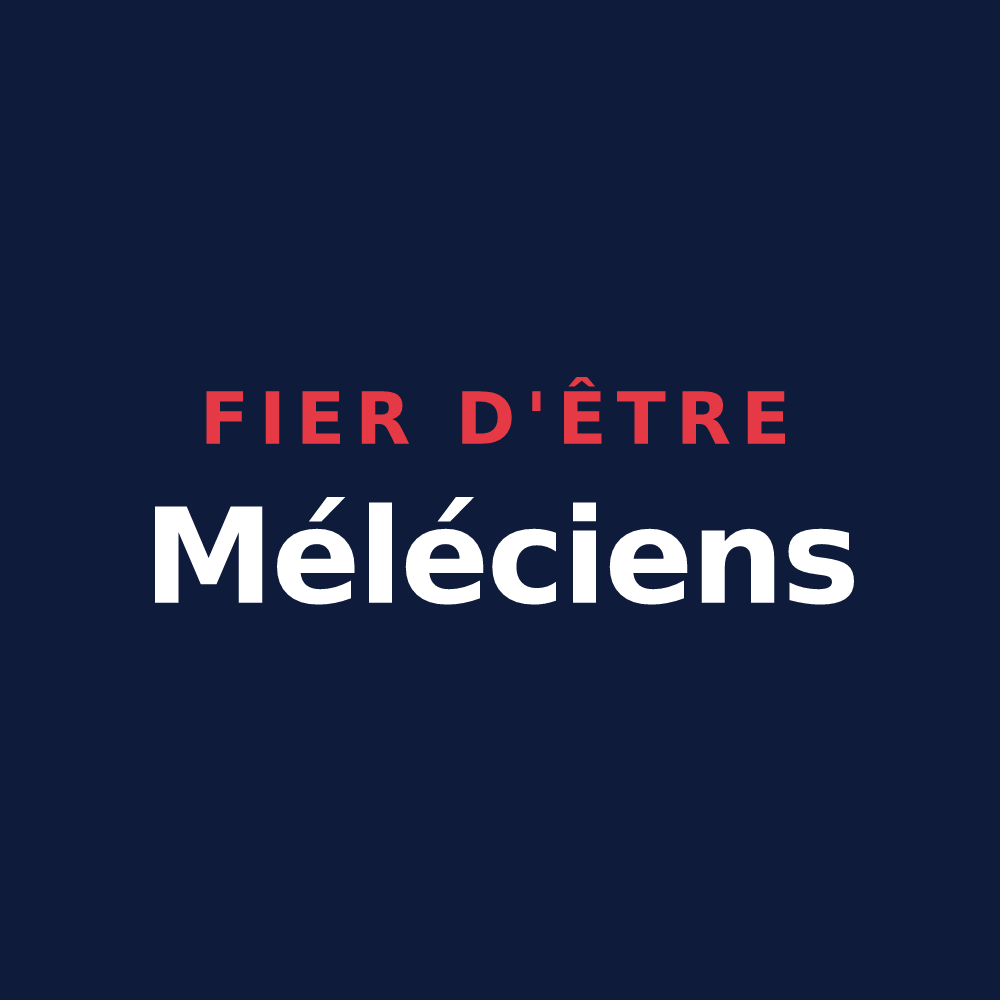 T-shirt « Fier d'être Méléciens » — design pour Plumelec
