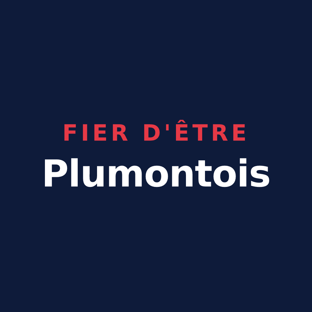 T-shirt « Fier d'être Plumontois » — design pour Plumont