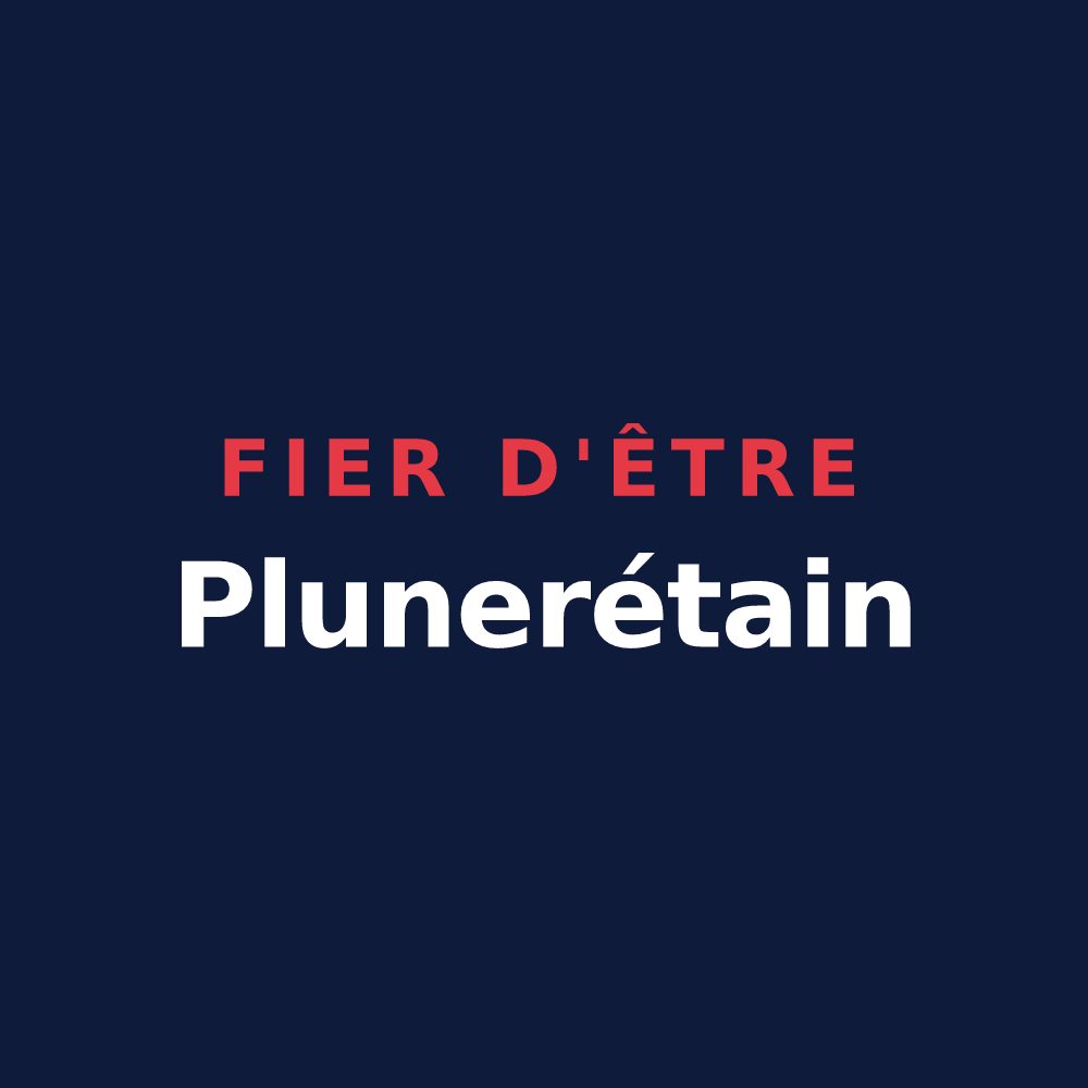 T-shirt « Fier d'être Plunerétain » — design pour Pluneret