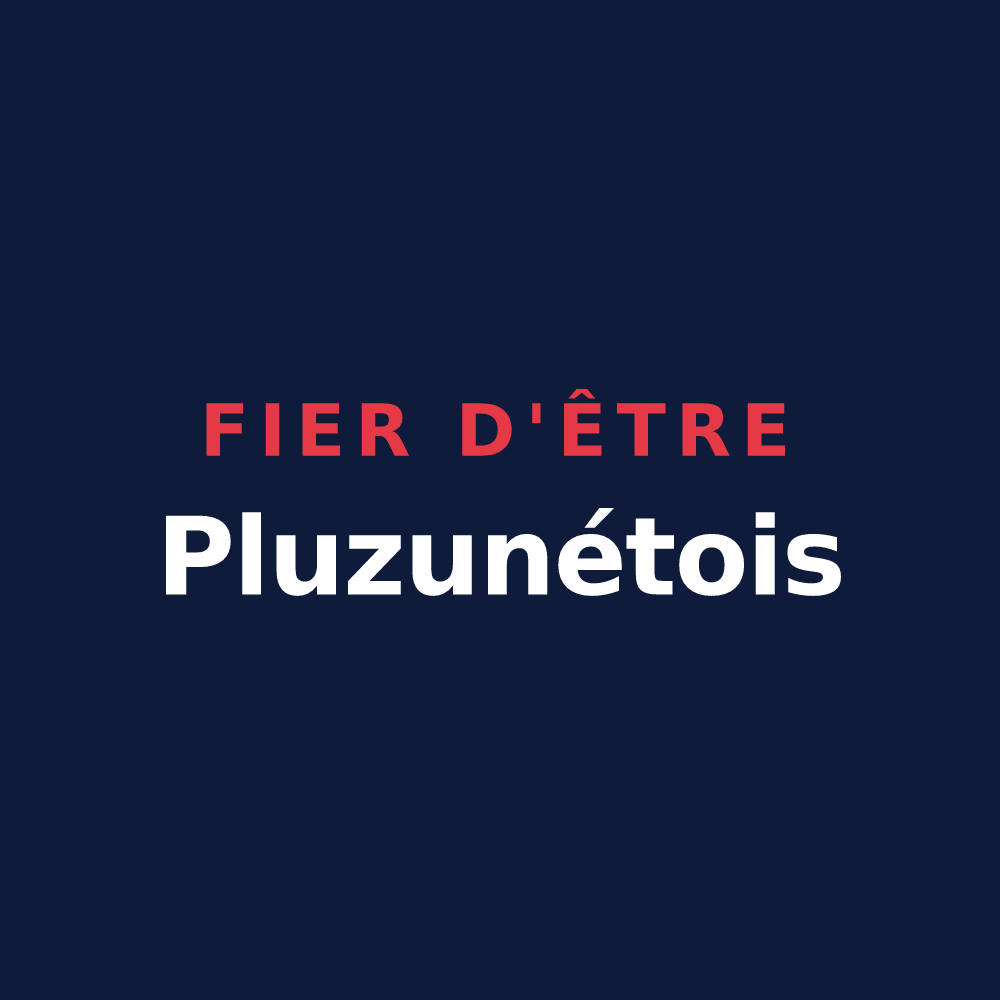 T-shirt « Fier d'être Pluzunétois » — design pour Pluzunet