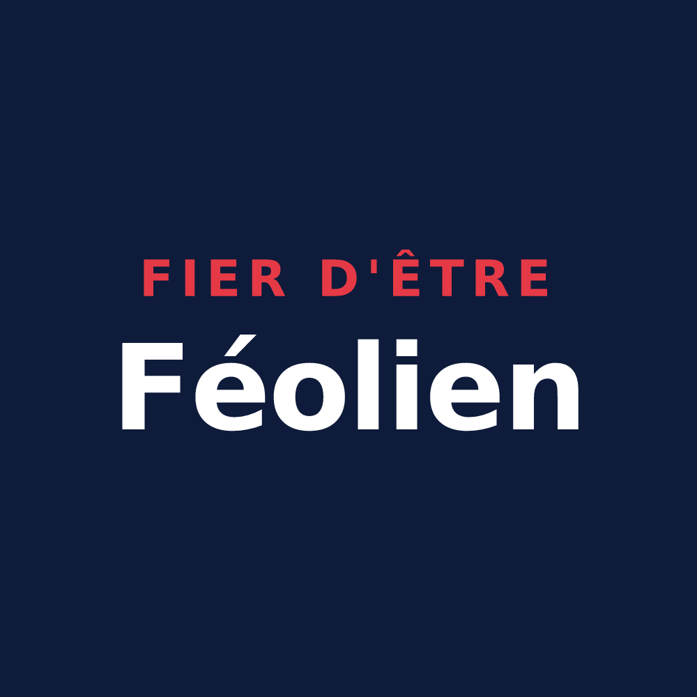 T-shirt « Fier d'être Féolien » — design pour Poids-de-Fiole