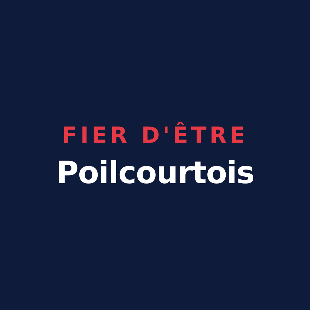 T-shirt « Fier d'être Poilcourtois » — design pour Poilcourt-Sydney