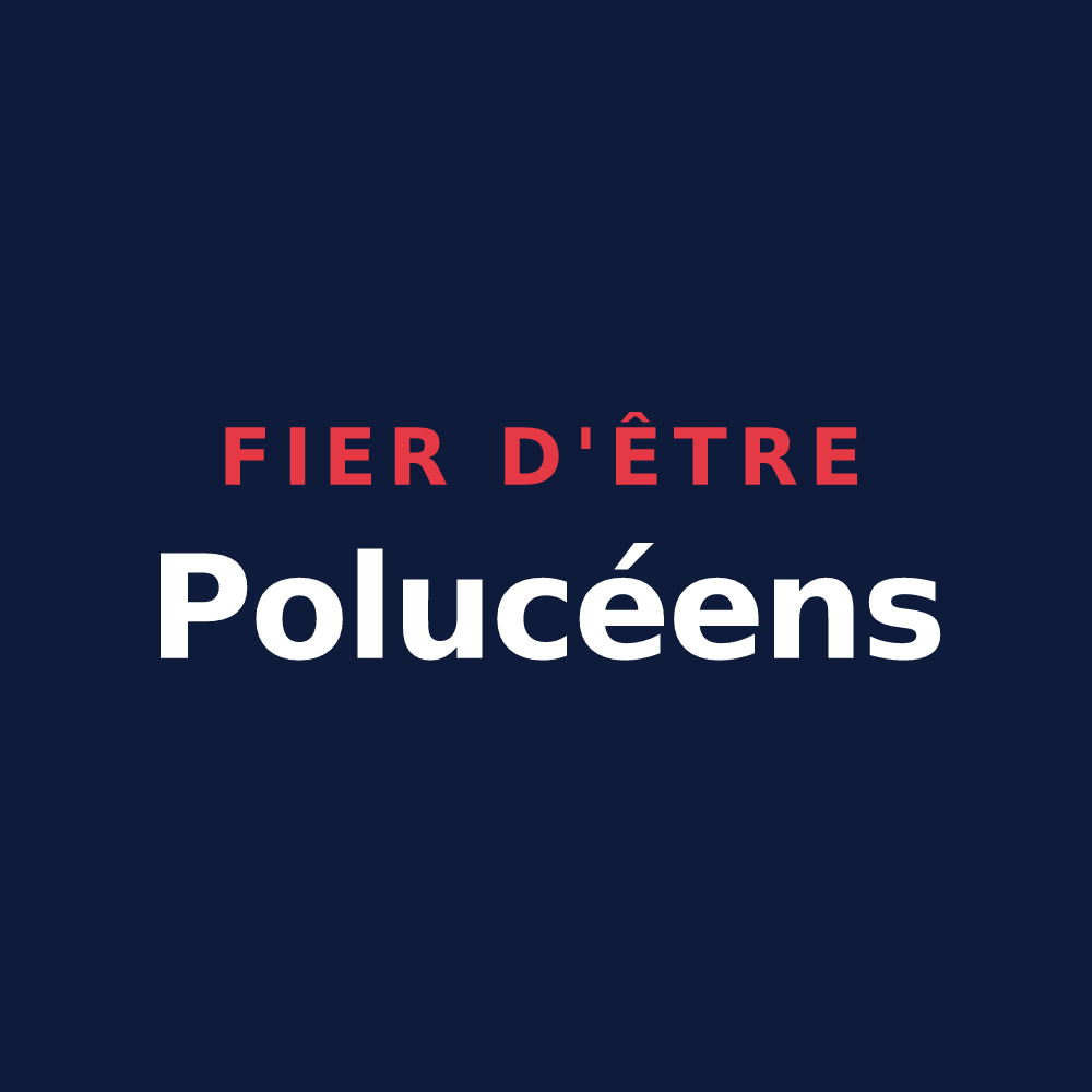 T-shirt « Fier d'être Polucéens » — design pour Poilley