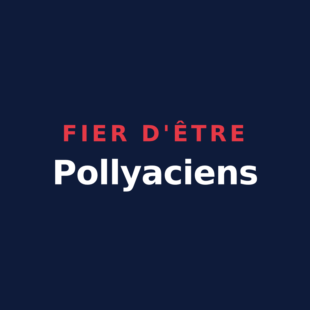T-shirt « Fier d'être Pollyaciens » — design pour Poilly-sur-Tholon