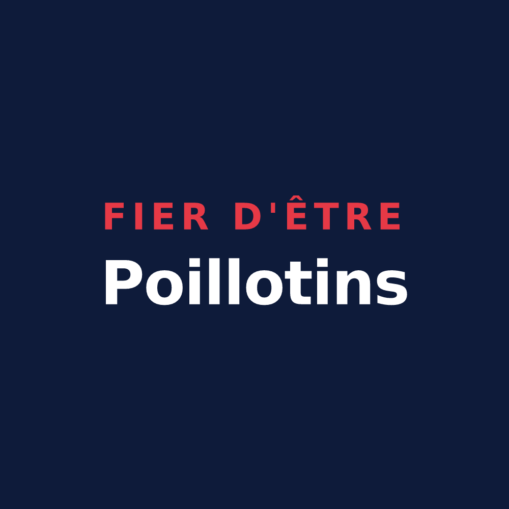 T-shirt « Fier d'être Poillotins » — design pour Poilly