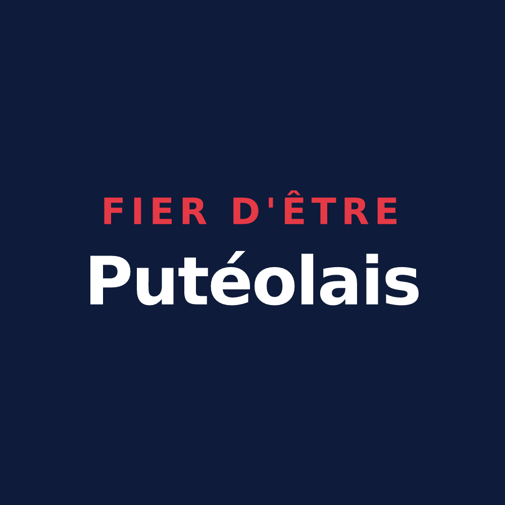 T-shirt « Fier d'être Putéolais » — design pour Poiseul-la-Grange