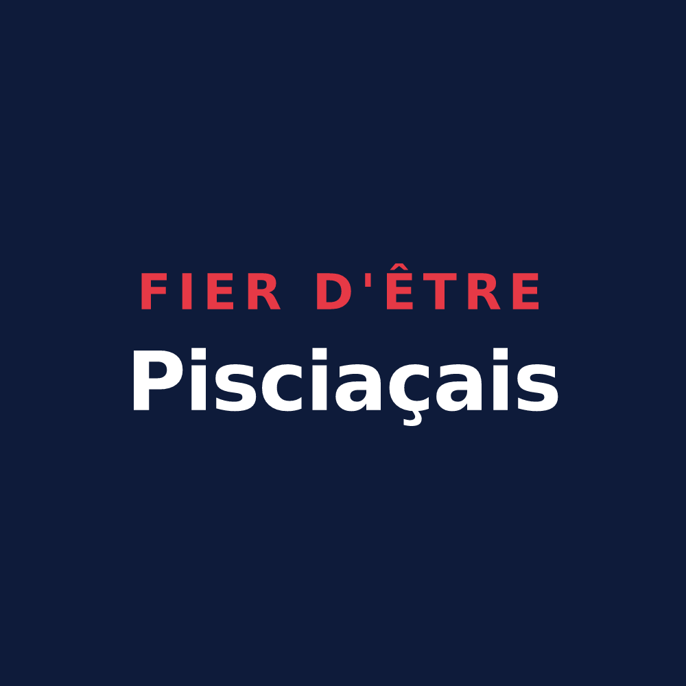 T-shirt « Fier d'être Pisciaçais » — design pour Poissy