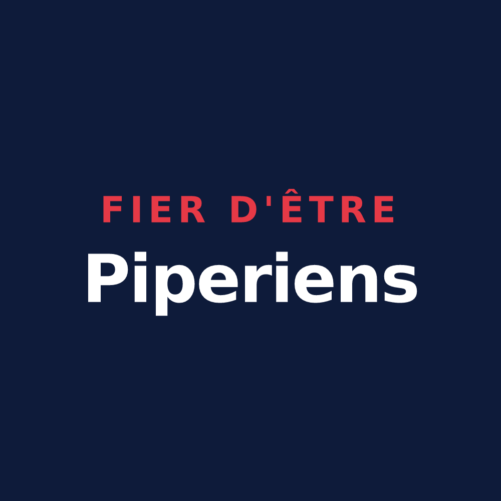 T-shirt « Fier d'être Piperiens » — design pour Poivres
