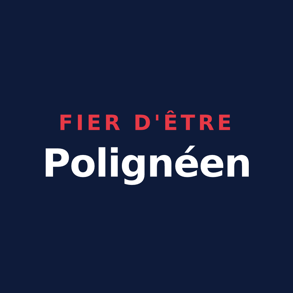T-shirt « Fier d'être Polignéen » — design pour Poligné