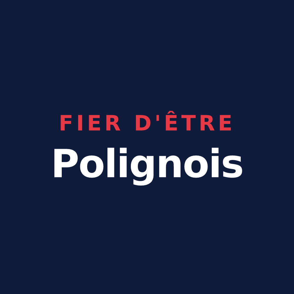 T-shirt « Fier d'être Polignois » — design pour Poligny