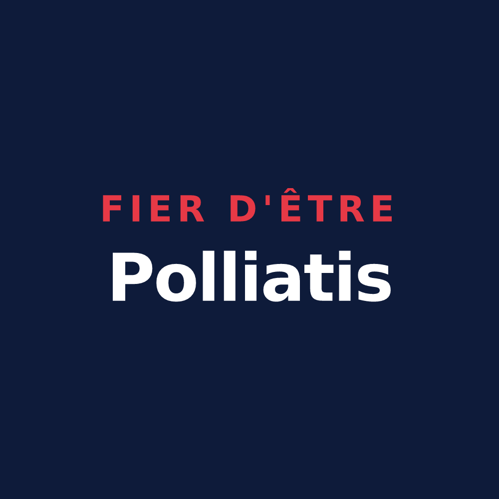 T-shirt « Fier d'être Polliatis » — design pour Polliat