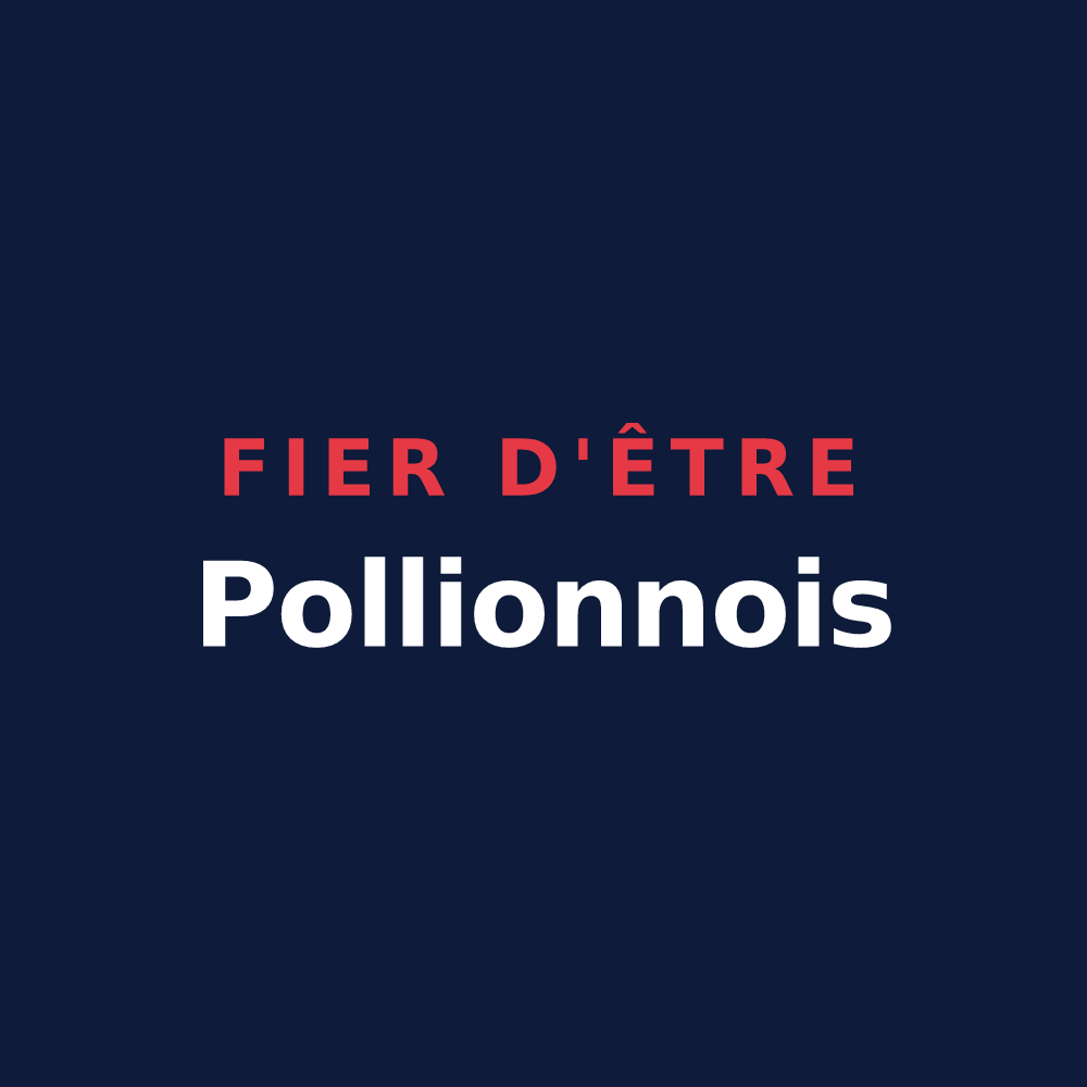 T-shirt « Fier d'être Pollionnois » — design pour Pollionnay
