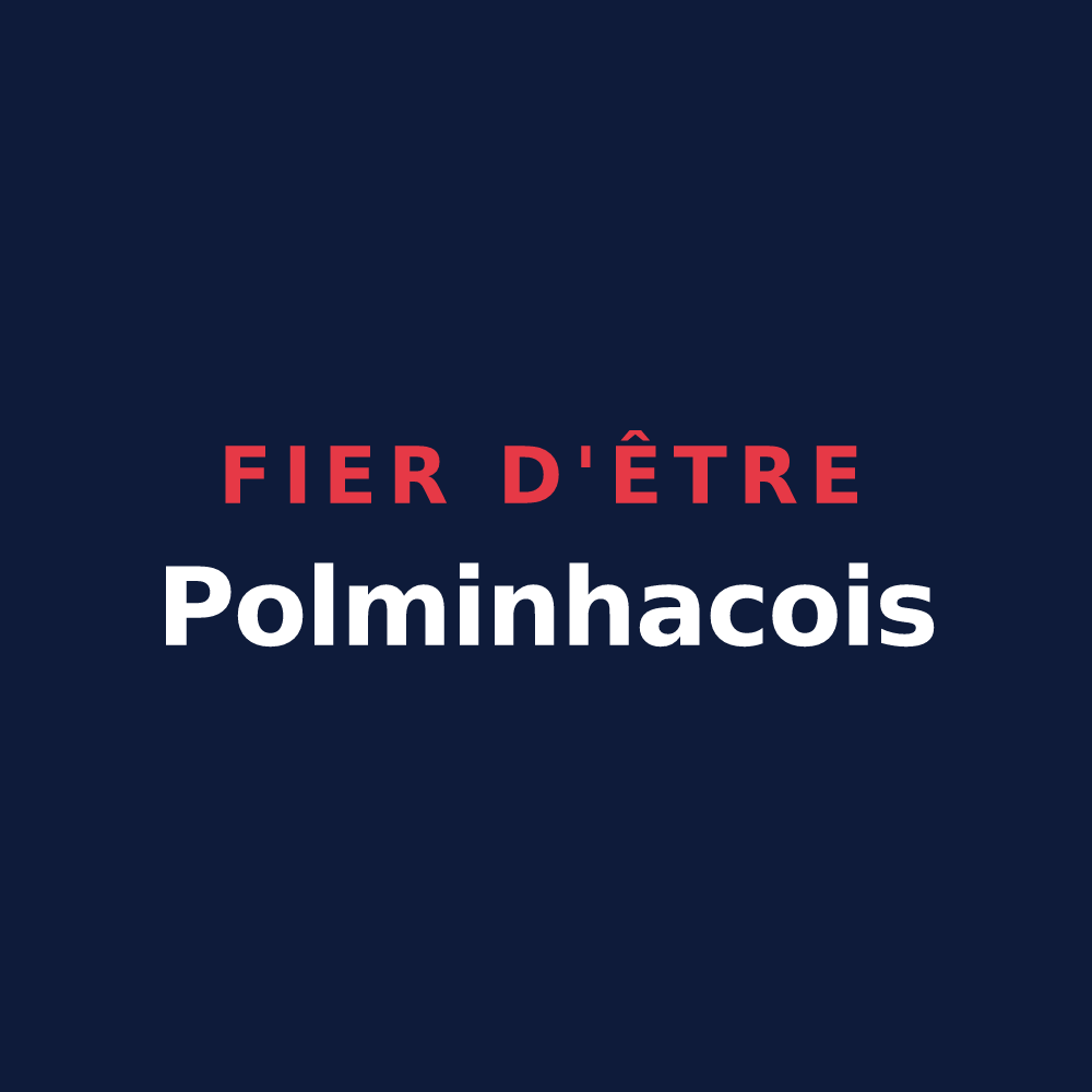 T-shirt « Fier d'être Polminhacois » — design pour Polminhac