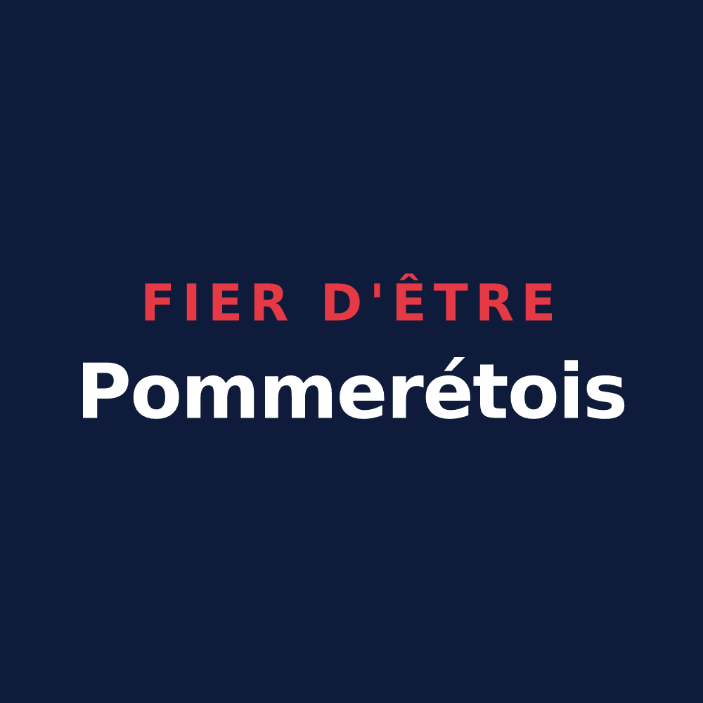 T-shirt « Fier d'être Pommerétois » — design pour Pommeret