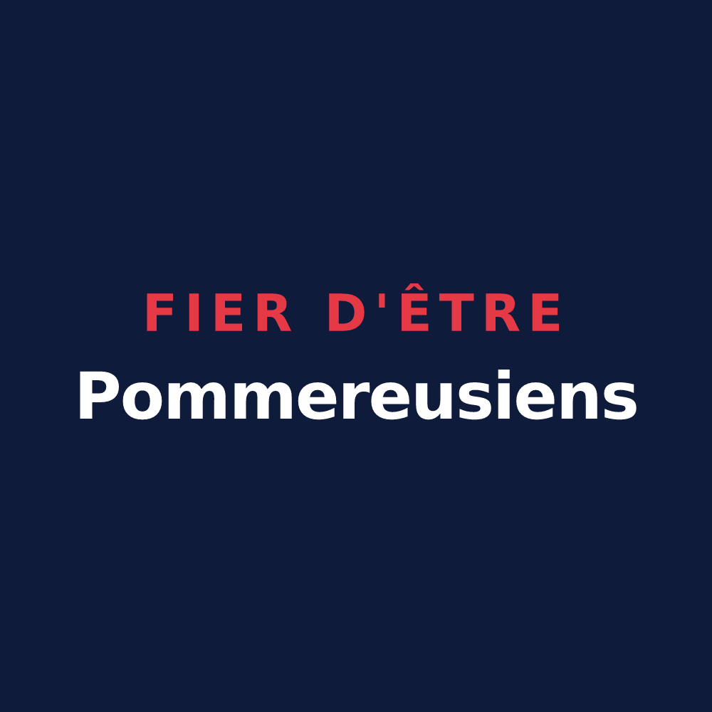 T-shirt « Fier d'être Pommereusiens » — design pour Pommereux