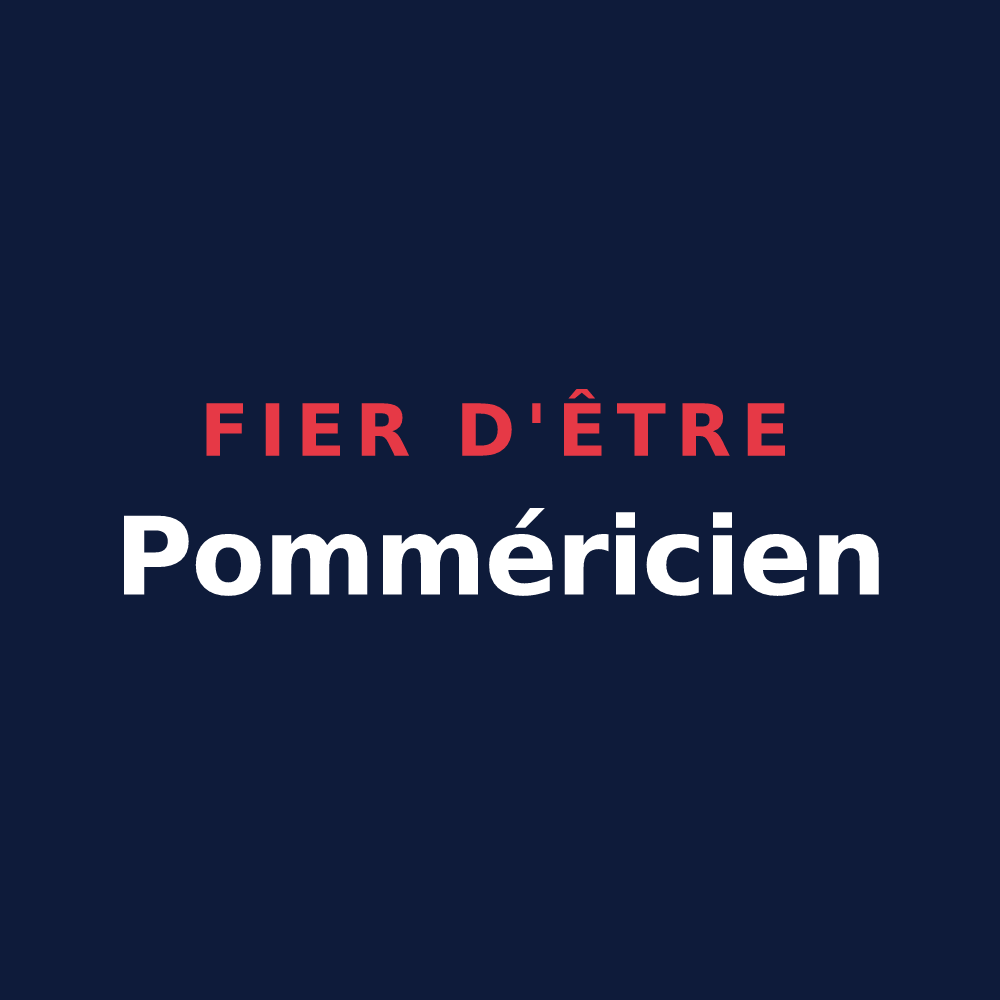 T-shirt « Fier d'être Pomméricien » — design pour Pommérieux