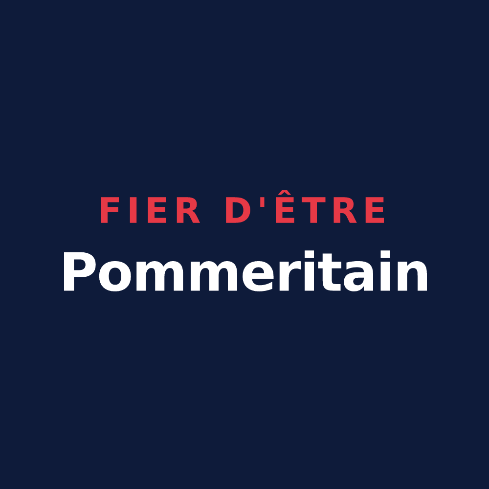 T-shirt « Fier d'être Pommeritain » — design pour Pommerit-le-Vicomte