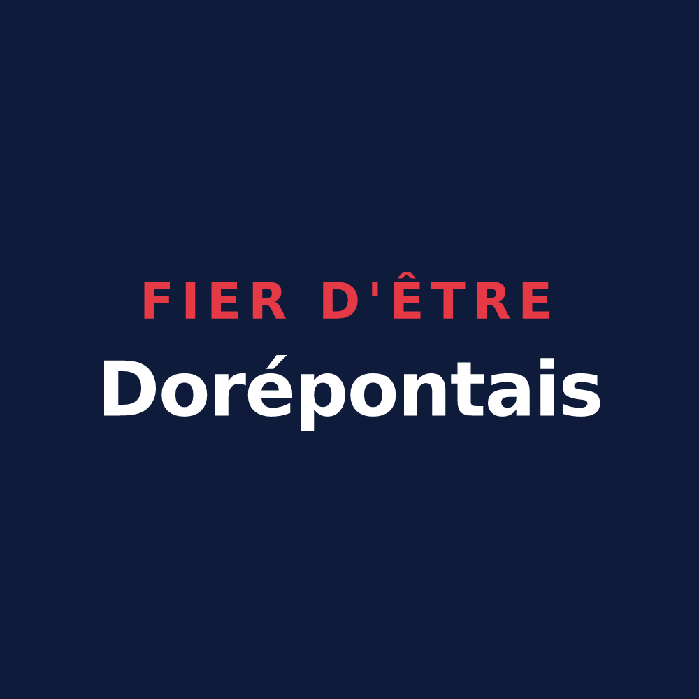 T-shirt « Fier d'être Dorépontais » — design pour Pondaurat