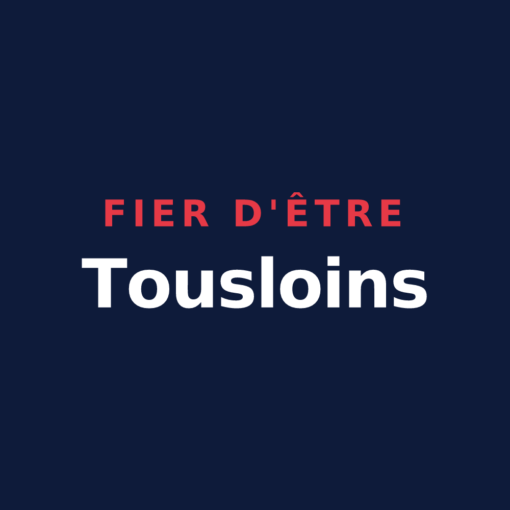 T-shirt « Fier d'être Tousloins » — design pour Pont-Bellanger