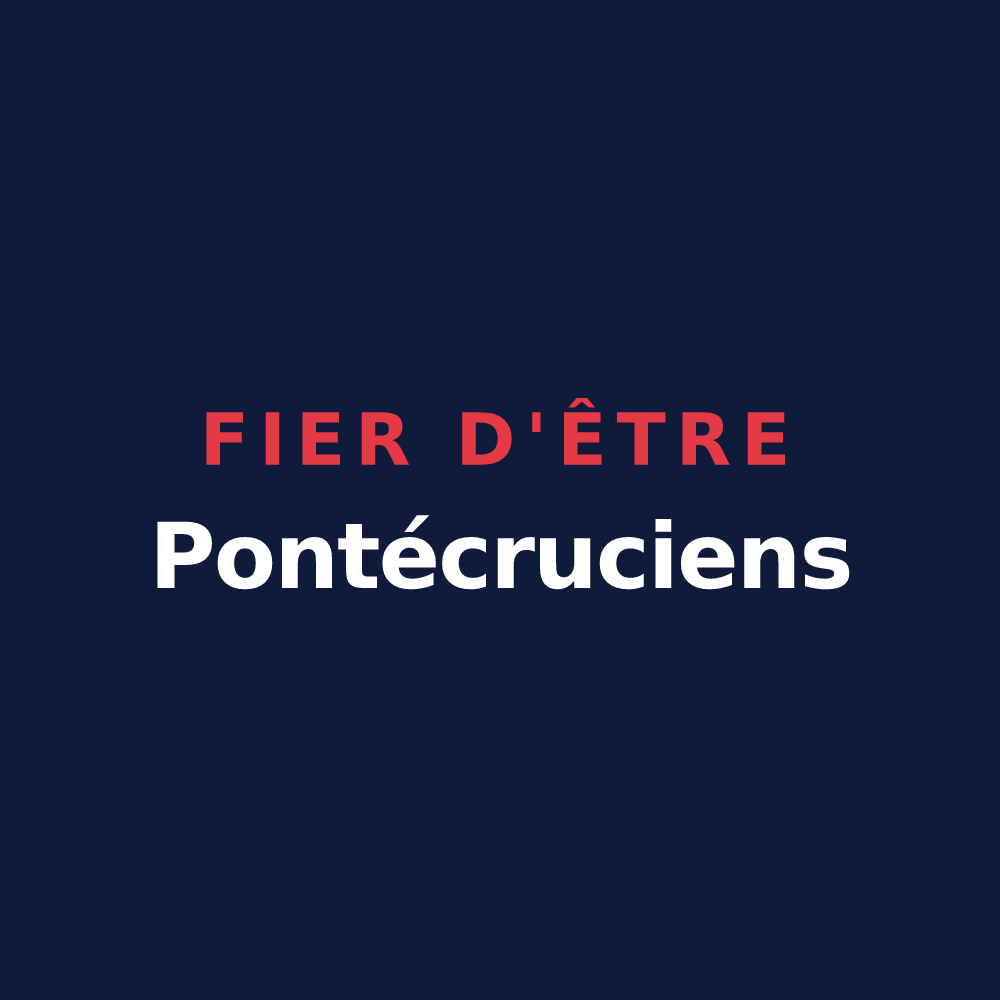 T-shirt « Fier d'être Pontécruciens » — design pour Pont-Croix