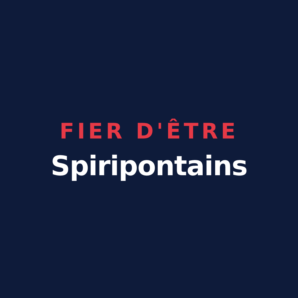 T-shirt « Fier d'être Spiripontains » — design pour Pont-Saint-Esprit