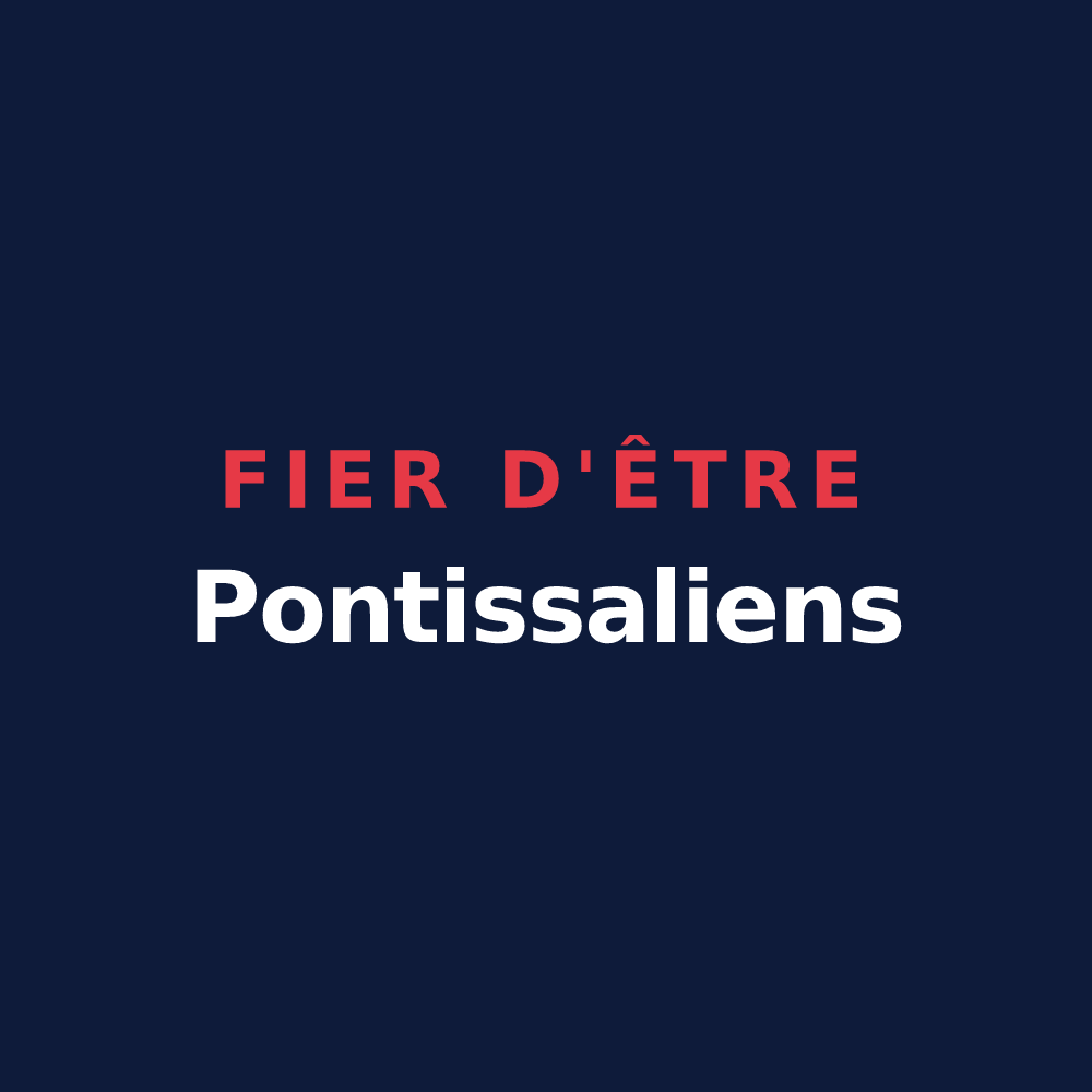 T-shirt « Fier d'être Pontissaliens » — design pour Pontarlier