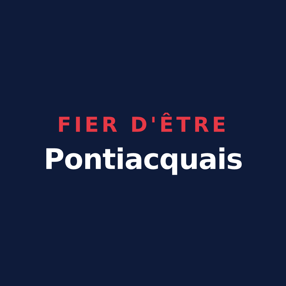 T-shirt « Fier d'être Pontiacquais » — design pour Pontiacq-Viellepinte