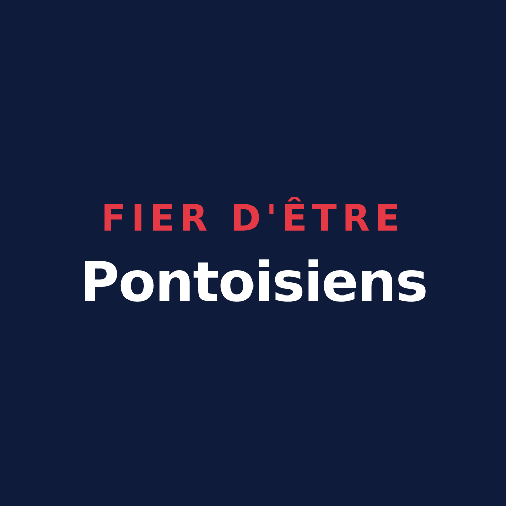 T-shirt « Fier d'être Pontoisiens » — design pour Pontoise