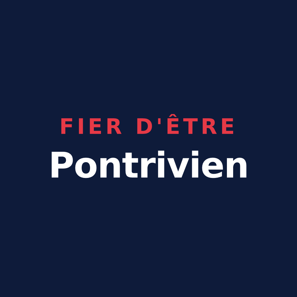 T-shirt « Fier d'être Pontrivien » — design pour Pontrieux