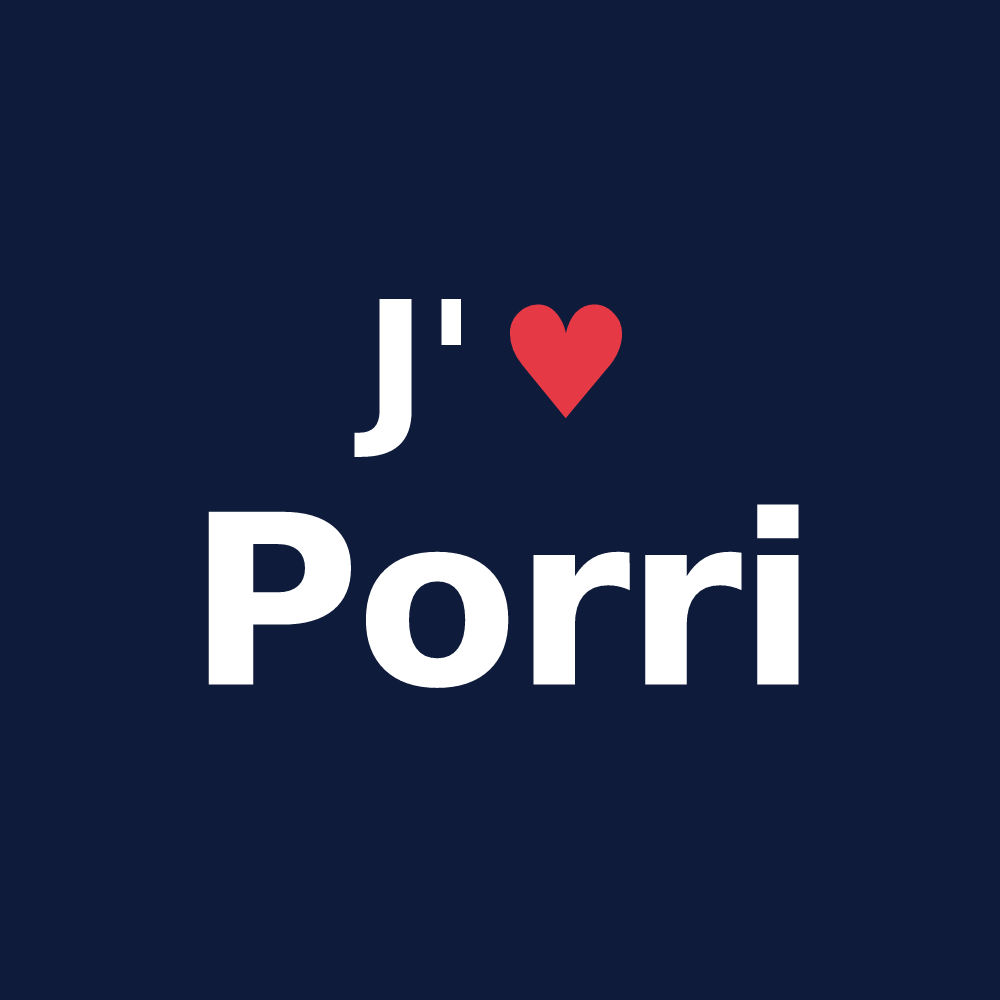 T-shirt personnalisé Porri — design J'aime Porri