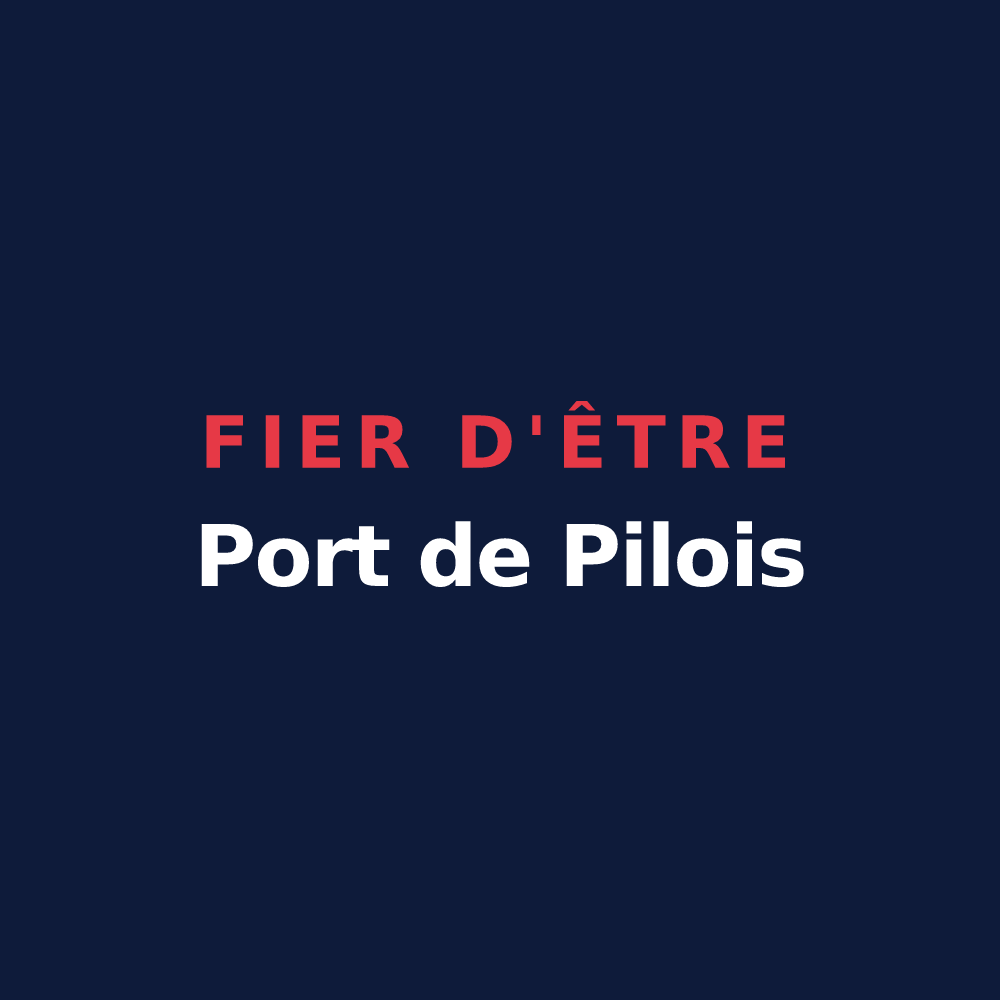 T-shirt « Fier d'être Port de Pilois » — design pour Port-de-Piles