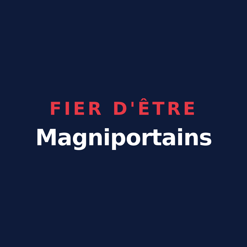 T-shirt « Fier d'être Magniportains » — design pour Port-le-Grand