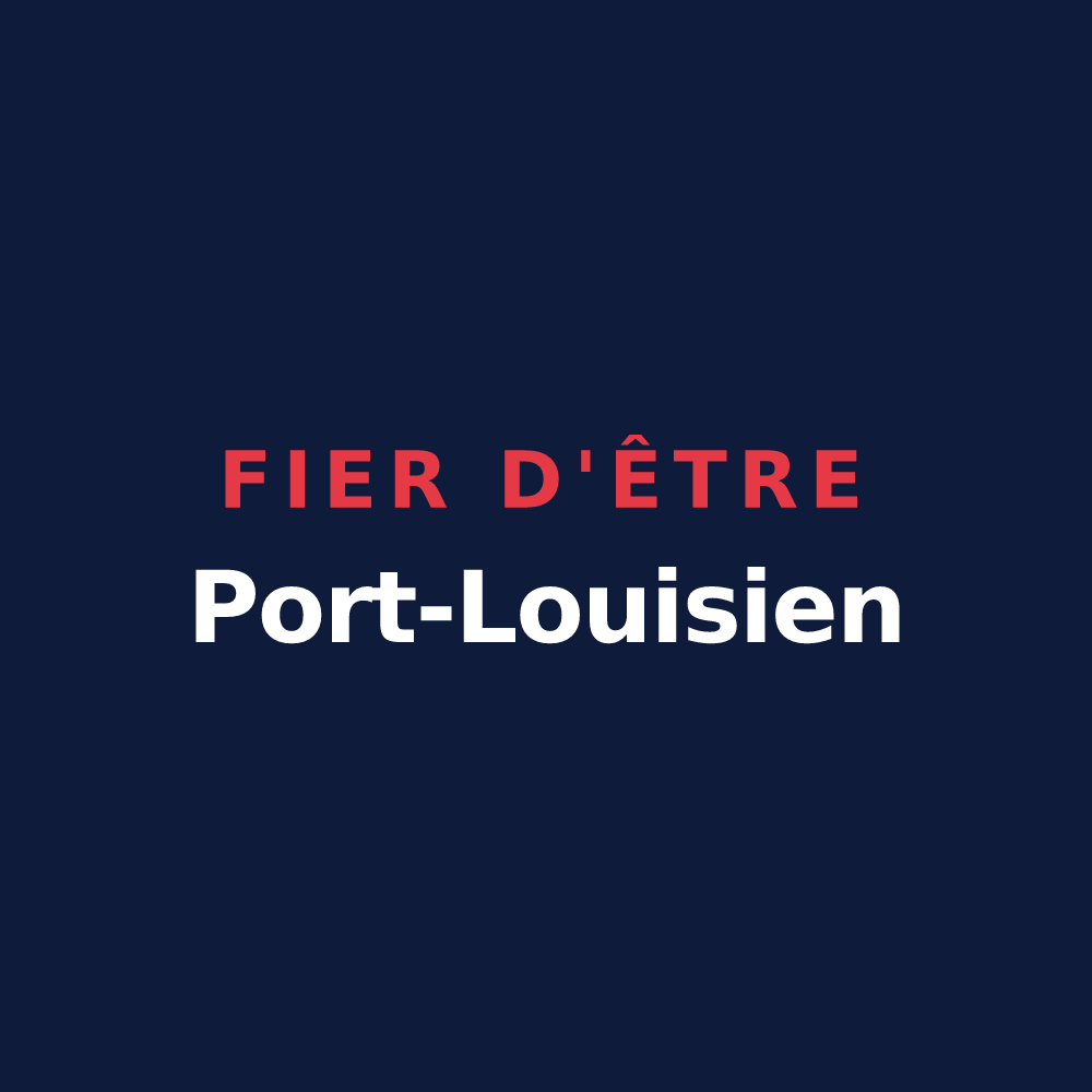 T-shirt « Fier d'être Port-Louisien » — design pour Port-Louis