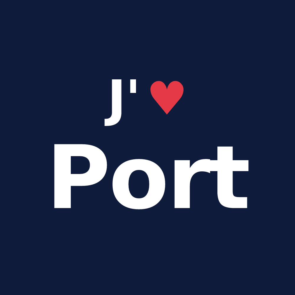 T-shirt personnalisé Port — design J'aime Port
