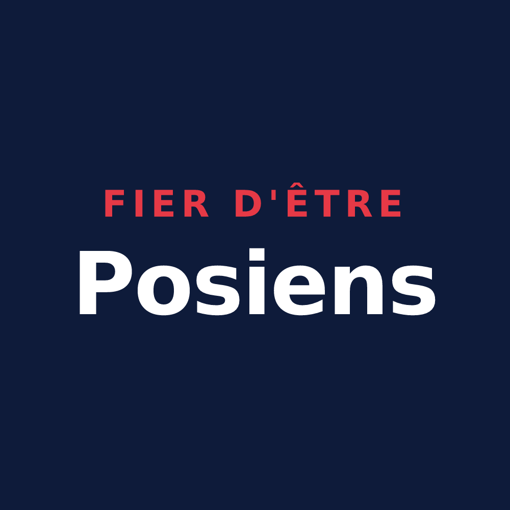 T-shirt « Fier d'être Posiens » — design pour Poses