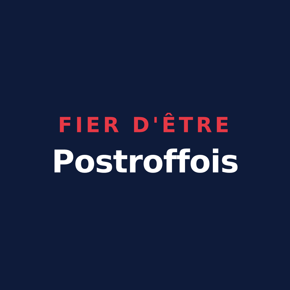 T-shirt « Fier d'être Postroffois » — design pour Postroff