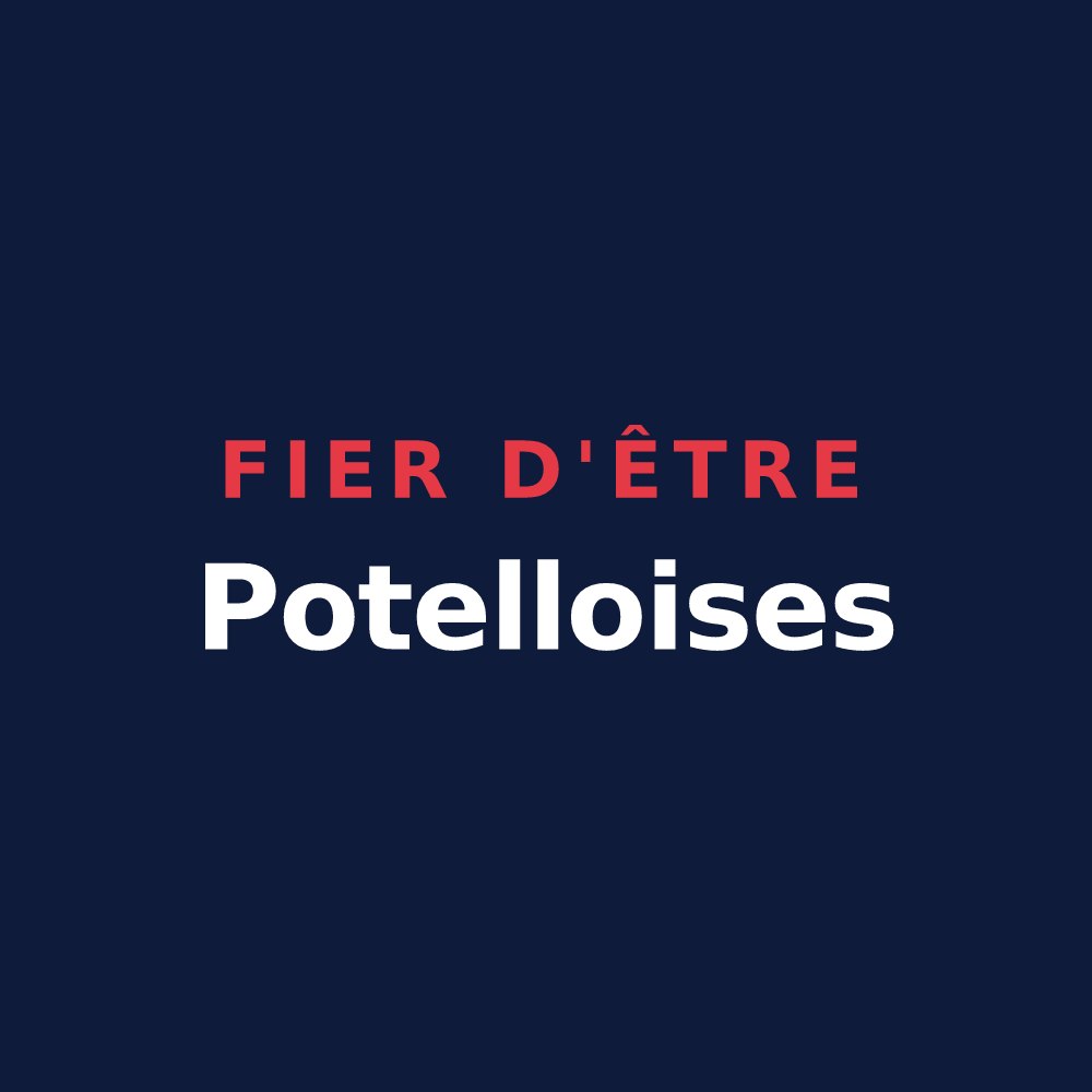 T-shirt « Fier d'être Potelloises » — design pour Potelle