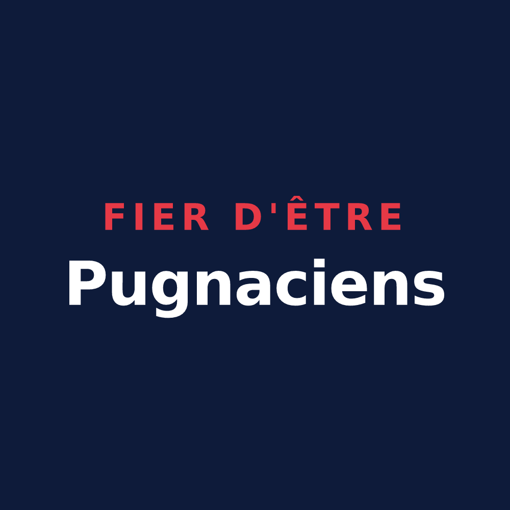 T-shirt « Fier d'être Pugnaciens » — design pour Pougne-Hérisson