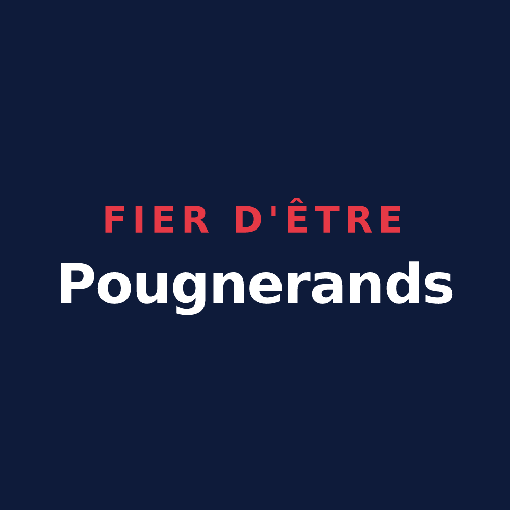 T-shirt « Fier d'être Pougnerands » — design pour Pougny