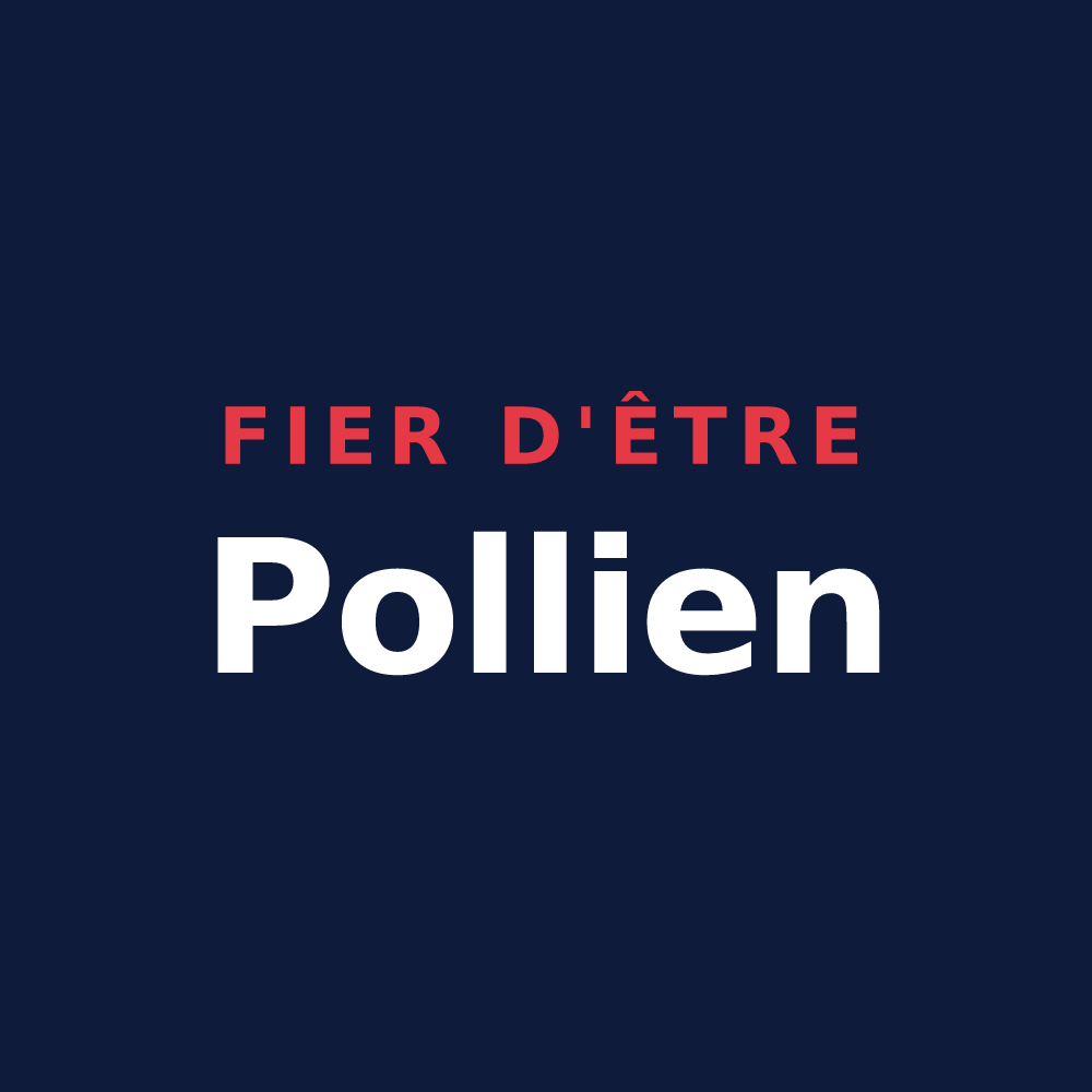 T-shirt « Fier d'être Pollien » — design pour Pouilly-en-Auxois