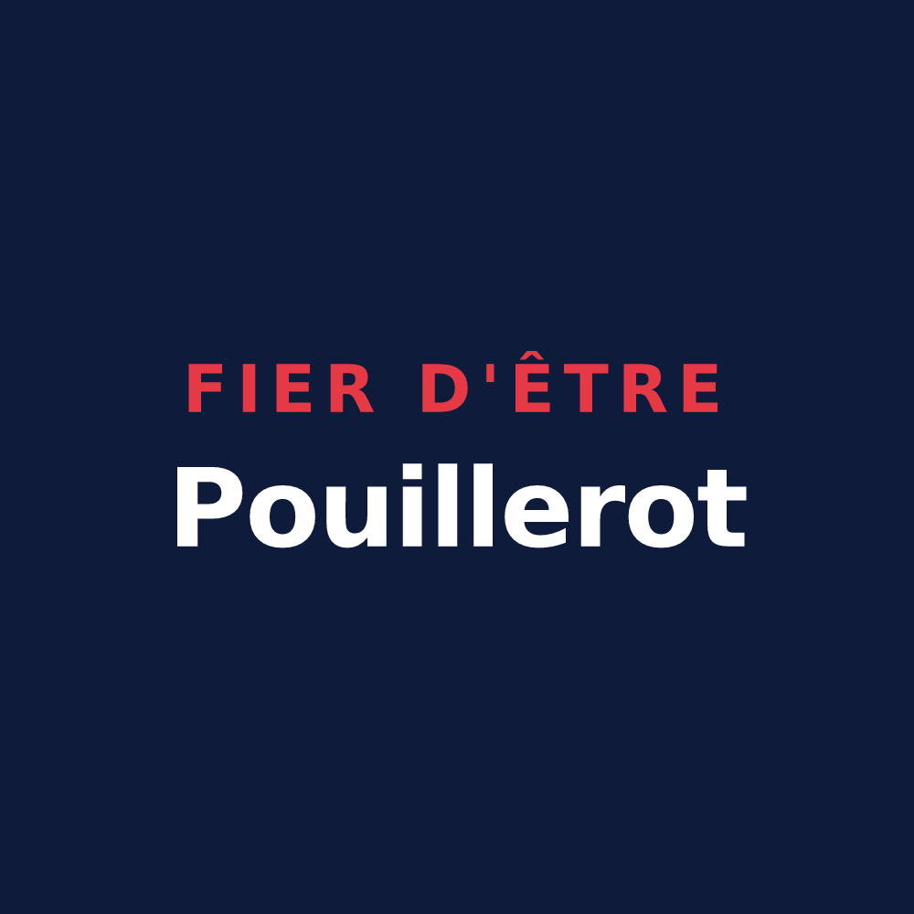 T-shirt « Fier d'être Pouillerot » — design pour Pouilly