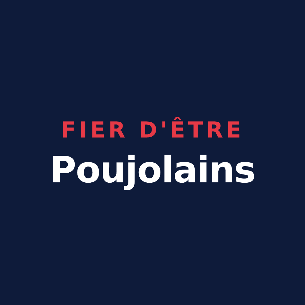 T-shirt « Fier d'être Poujolains » — design pour Poujols