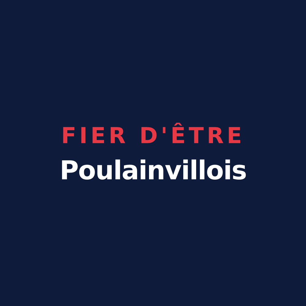 T-shirt « Fier d'être Poulainvillois » — design pour Poulainville