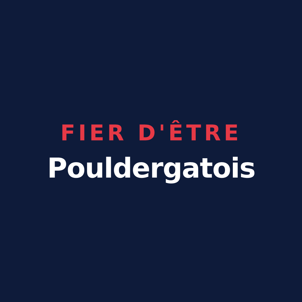 T-shirt « Fier d'être Pouldergatois » — design pour Pouldergat