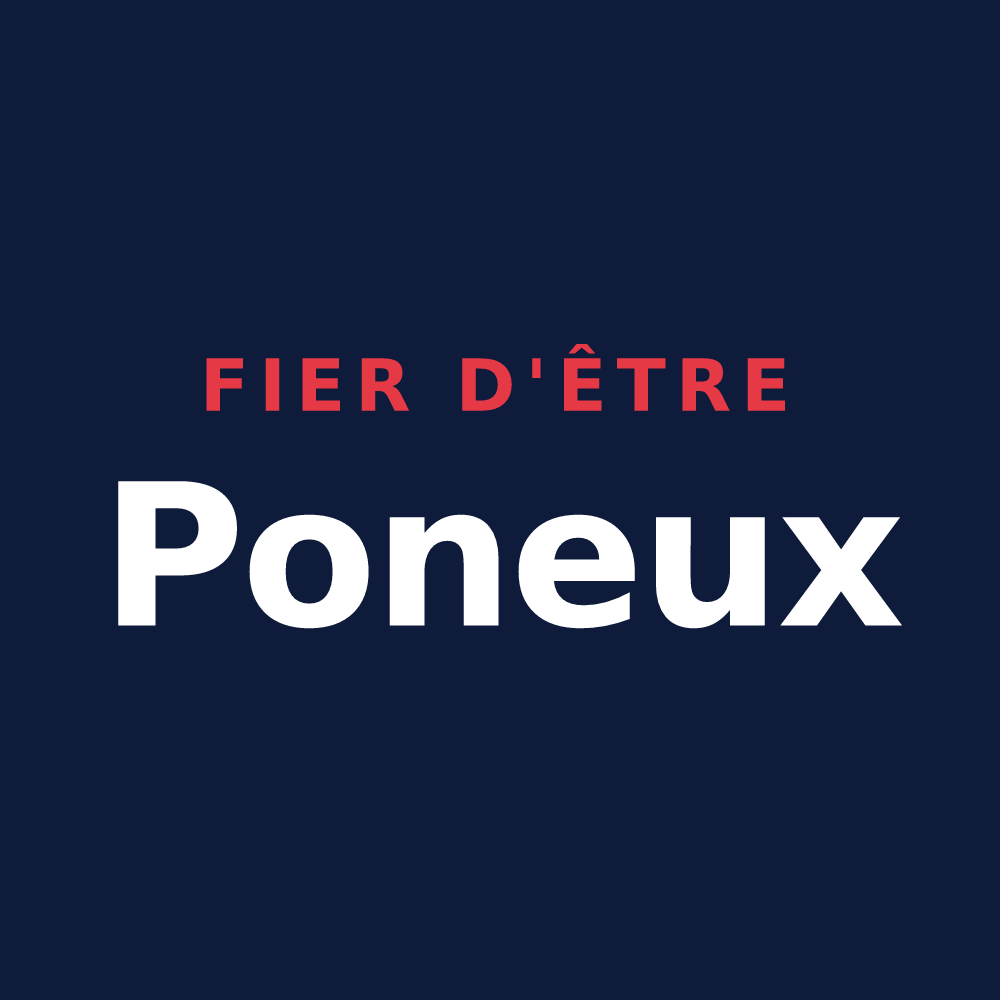 T-shirt « Fier d'être Poneux » — design pour Pournoy-la-Grasse