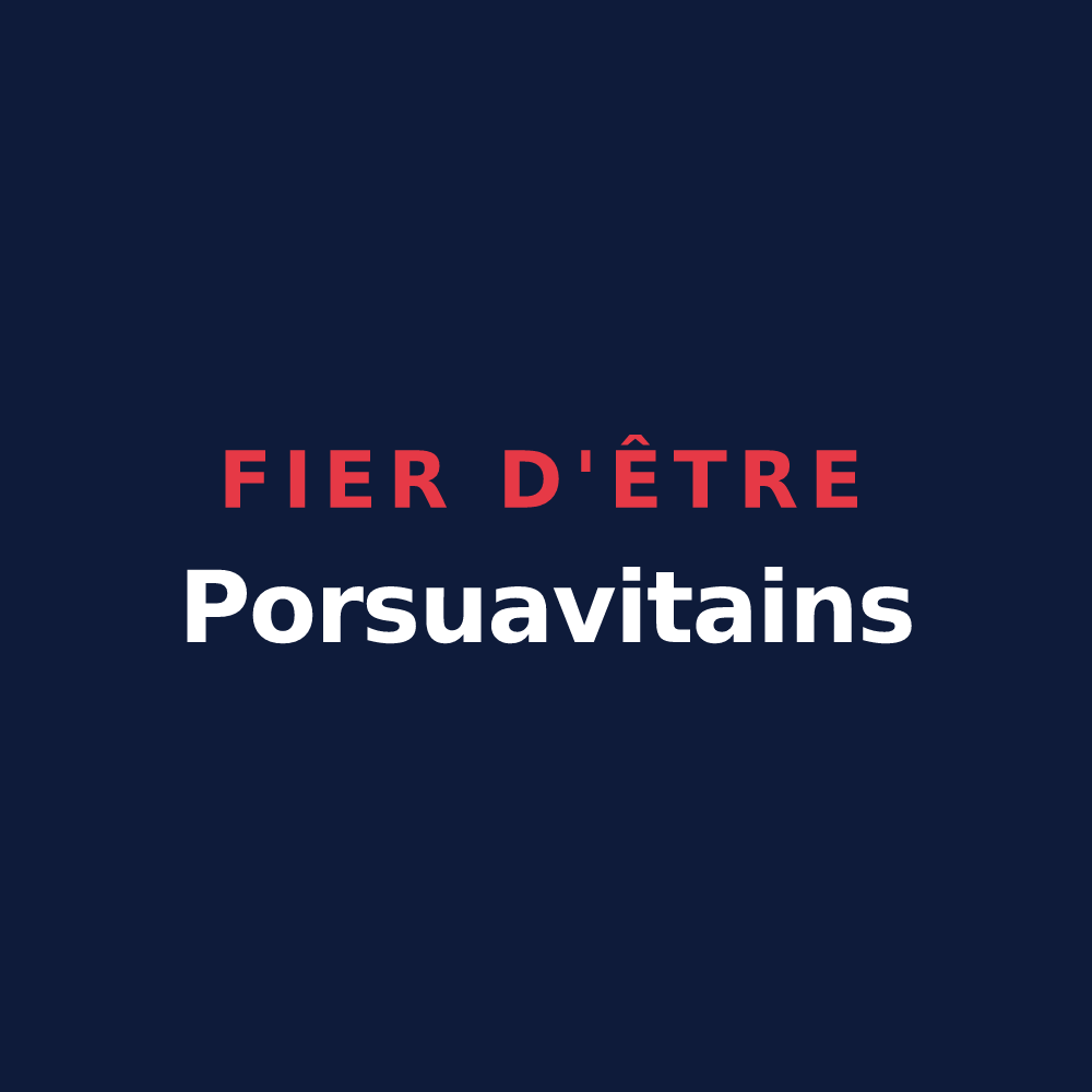 T-shirt « Fier d'être Porsuavitains » — design pour Poussay