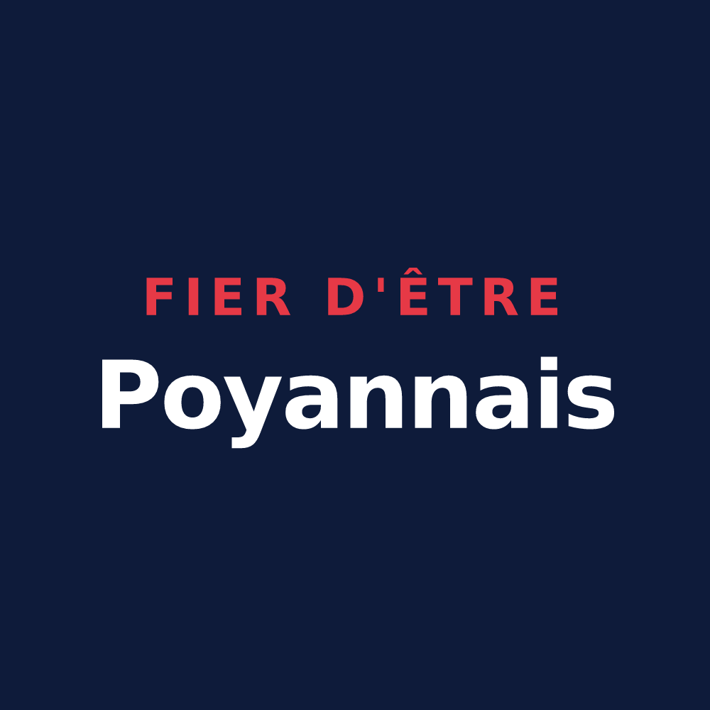 T-shirt « Fier d'être Poyannais » — design pour Poyanne